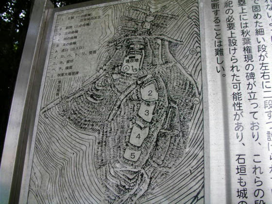 城跡地形図