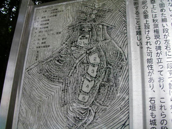 城跡地形図