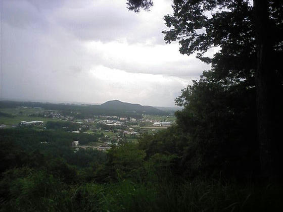 昨日登った大泉山(おおずみやま)