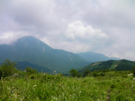 13：42　蓼科山が見えました！