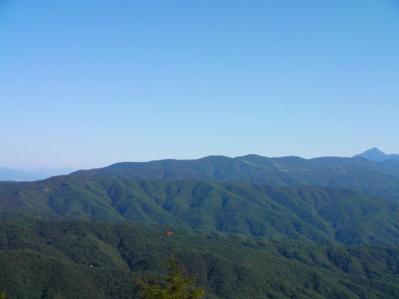 入笠山　甲斐駒ケ岳