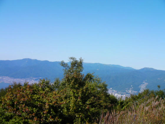 鉢伏山　美ヶ原(木の陰orz)　三峰山　茶臼山　鷲ヶ峰