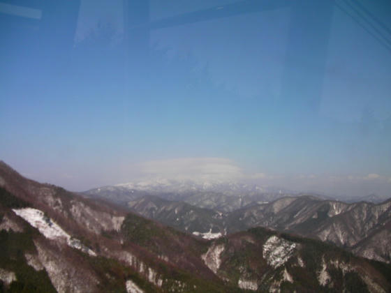 13：19　下山ゴンドラ風景(中央アルプス)