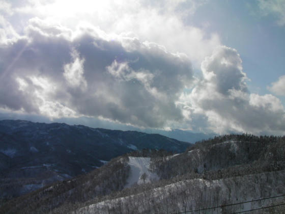 13：49　先ほどまで居た飛騨ハイランドが見えました