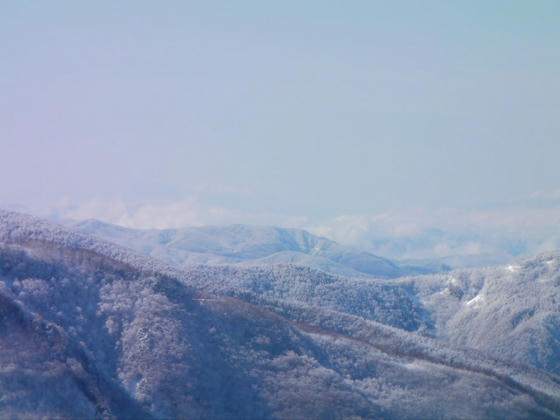1029　高度が上がったら御嶽山が見えてきました！