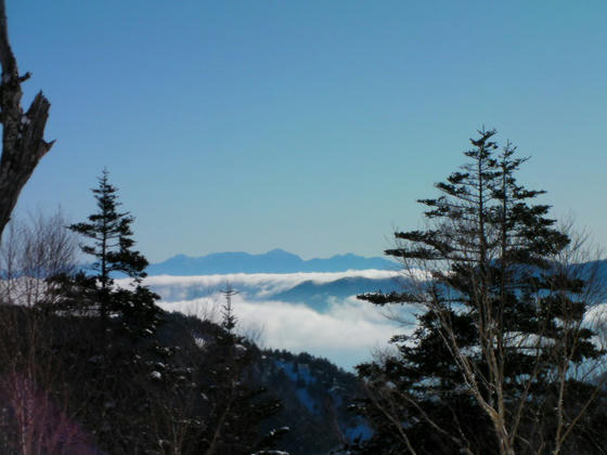 846　八ヶ岳　硫黄岳、横岳、阿弥陀岳(赤岳)辺り