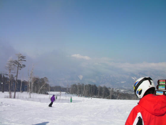 1438　今日の乗鞍は良く見えてもこの程度で残念