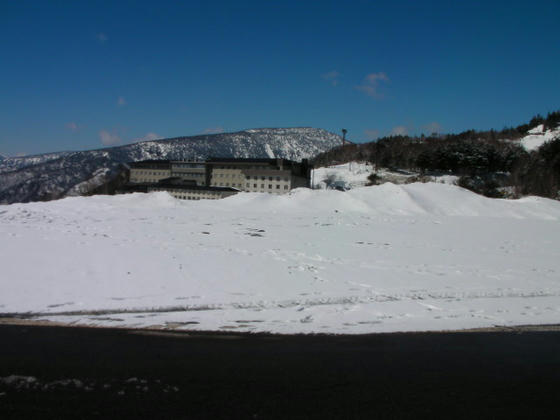 1042　万座プリンスは直ぐそこに見えてます(笑)