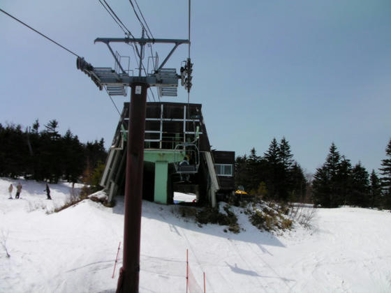 1202　第4フーガ山頂駅。ここが2100ｍ