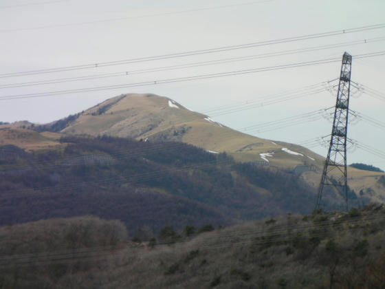 1326　ミニBCを狙っていた三峰山。しっかり融雪していてダメっぽいです