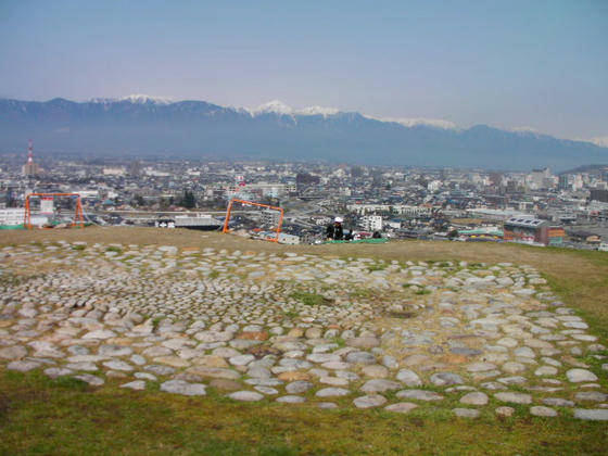 938 石室と常念岳方向