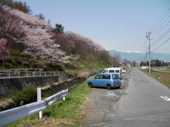 1015　一周して車に戻りました