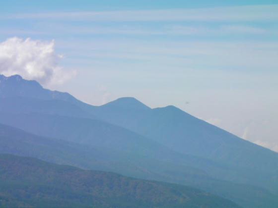 913　左編笠岳、右西岳