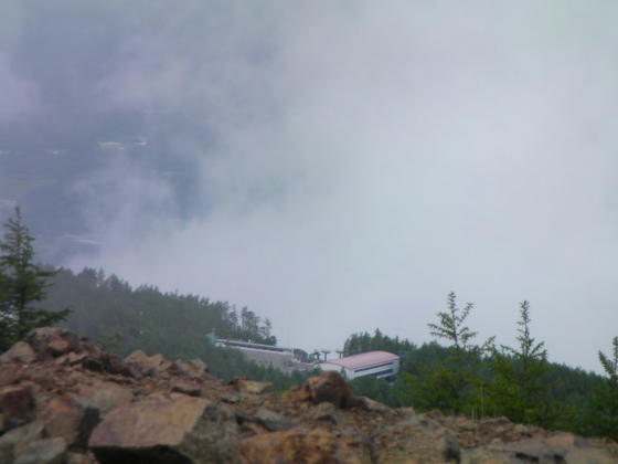 1537　富士見パノラマのゴンドラ山頂駅