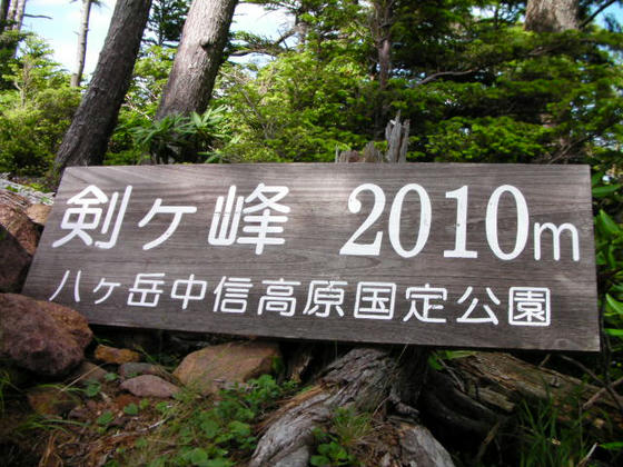 1352　2010年の2010m峰山頂