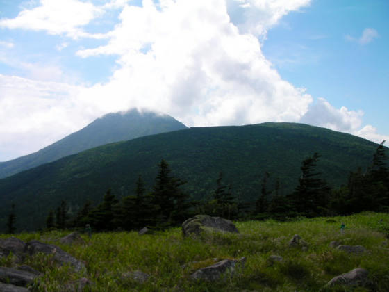 1401　前掛山と蓼科山