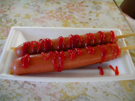 1036 早めの昼食はフランクフルトから(笑)