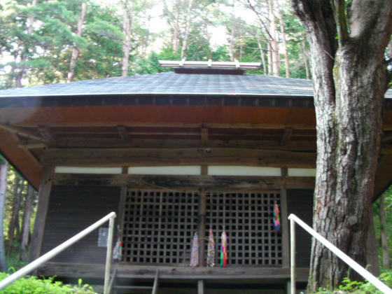 1614　守屋神社へ無事下山を感謝し参拝してきました