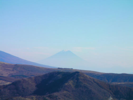 1424　振り返ると富士山がお出迎え～