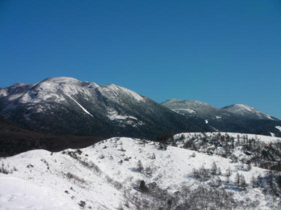 北横岳　2480m　縞枯山　茶臼山