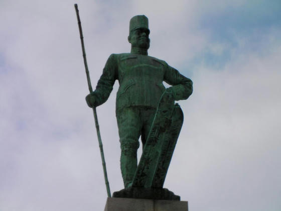 1231　レルヒ少佐銅像。1961年1月12日竣工