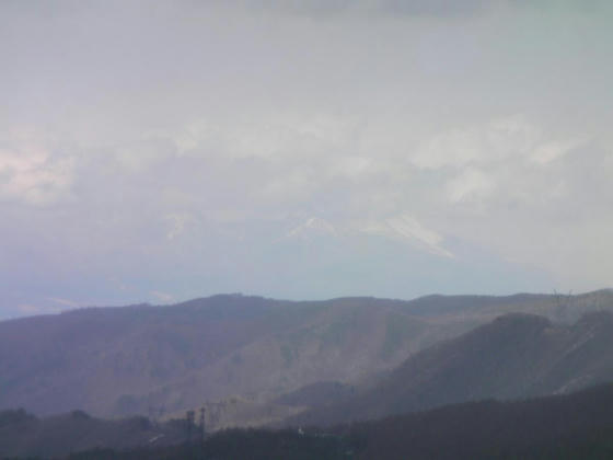 1406　浅間山が少しだけ見ました