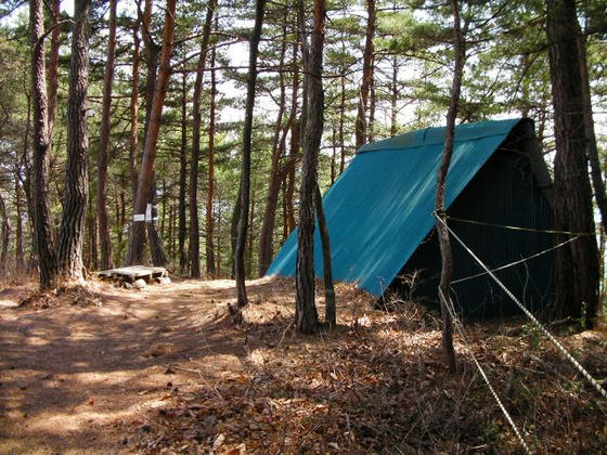 1238 避難小屋通過