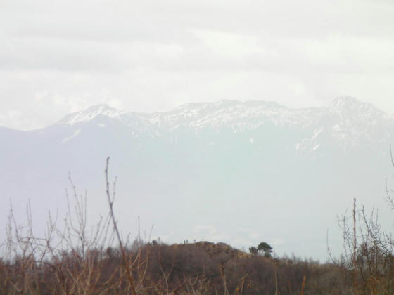 1452　東峰1631m山頂に三人の人影が