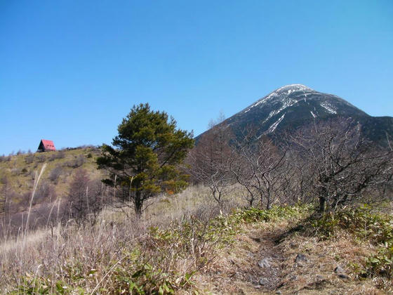 944　蓼科山とヒュッテアルビレオ