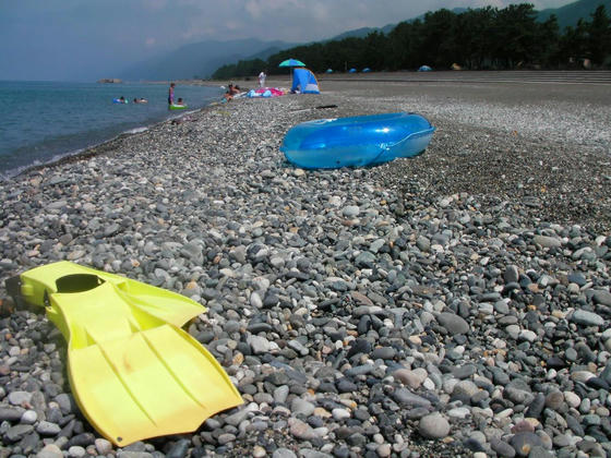 1309　午後の浜。ちょっと人影が・・・