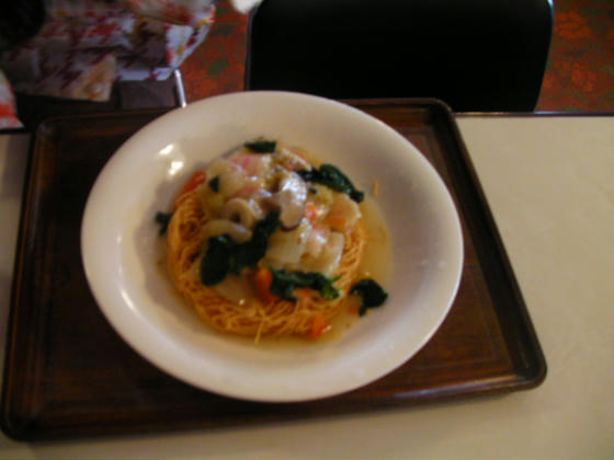 1208 かた焼きそば@800 他カレー、ラーメン等ほとんどが@800