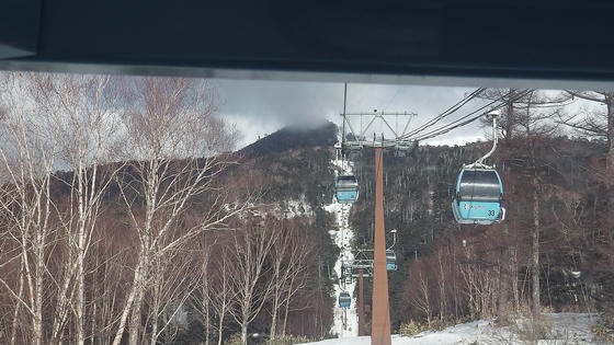 758　念願叶いやっとスカイラブに初乗車！