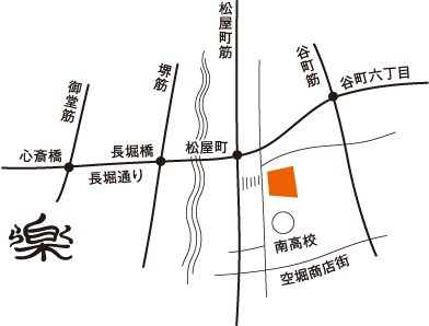楽カフェ　map