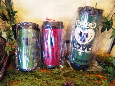 Xmasカラーのタンブラー