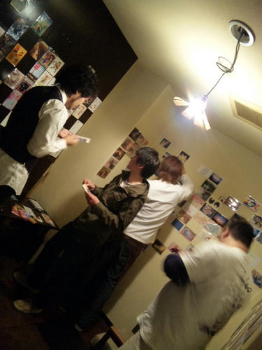 2011ポスカ展　展示風景