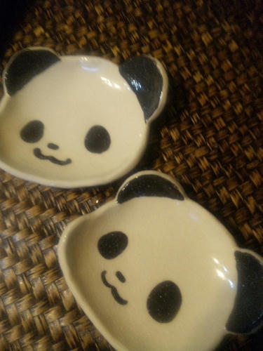 ほっぺたパンダ小皿