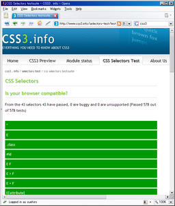 9.5 CSS3 test