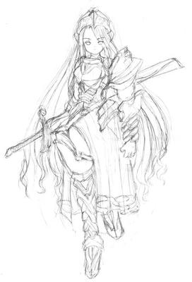NPCイラスト（ラフ）