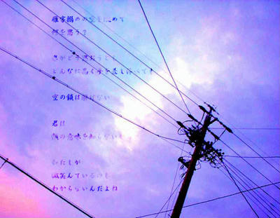 雁字搦めの空