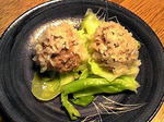 もち米ひき肉蒸し