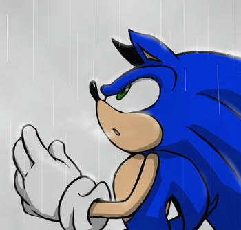 昨日は雨