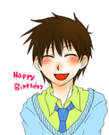 真吾誕生日絵