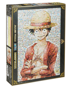 1000ピース ジグソーパズル One Piece ルフィー モザイクアート 麦わらストア 1st Anniversary 50x75cm 通販で大人気のワンピースパズルを紹介しています モザイクパズル フレーム等