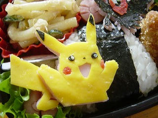 ピカチュウキャラ弁