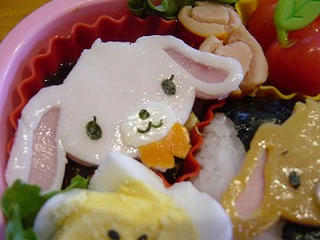 しろうさ♪キャラ弁