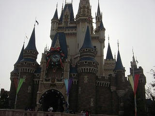 家族旅行、東京ディズニーシーシンデレラ城