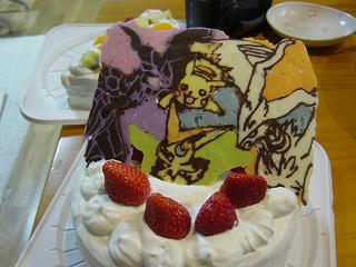 ポケモンデコケーキ