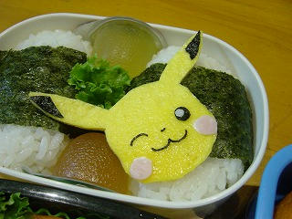 ピカチューキャラ弁