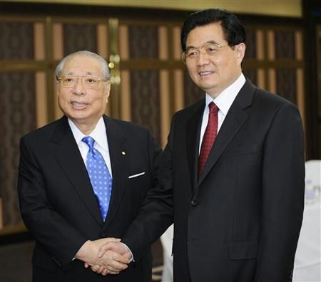 池田大作と胡錦濤