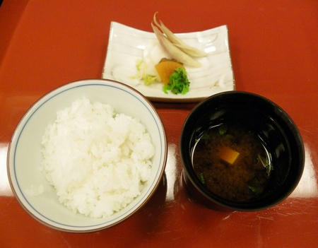 みょうが定食